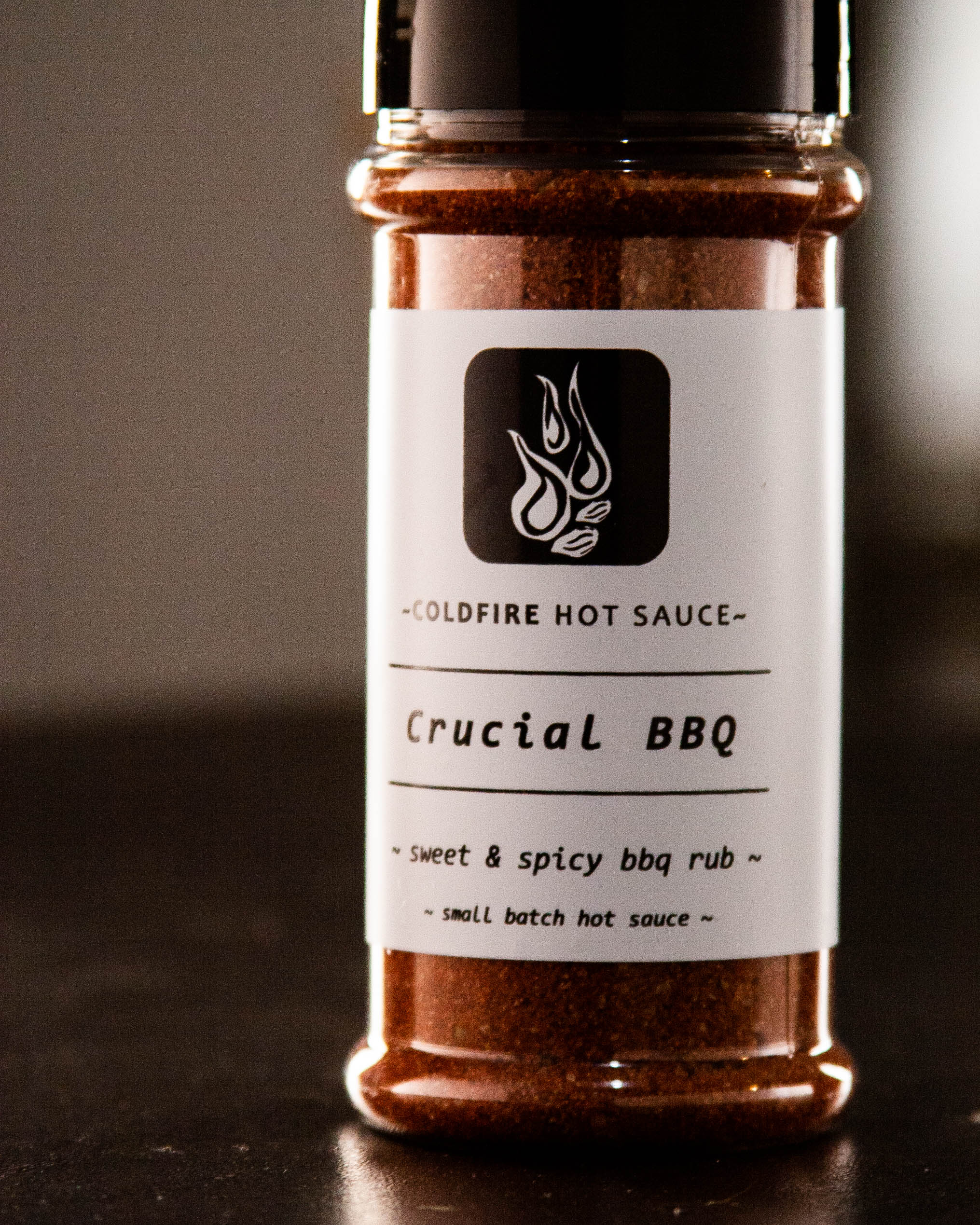 Crucial BBQ | SPICY BBQ Rub – Smoked  Ghost & Scorpion Pepper Blend | Bold, Fiery, and Flavor-Packed Seasoning for Grilling, Smoking & Meats