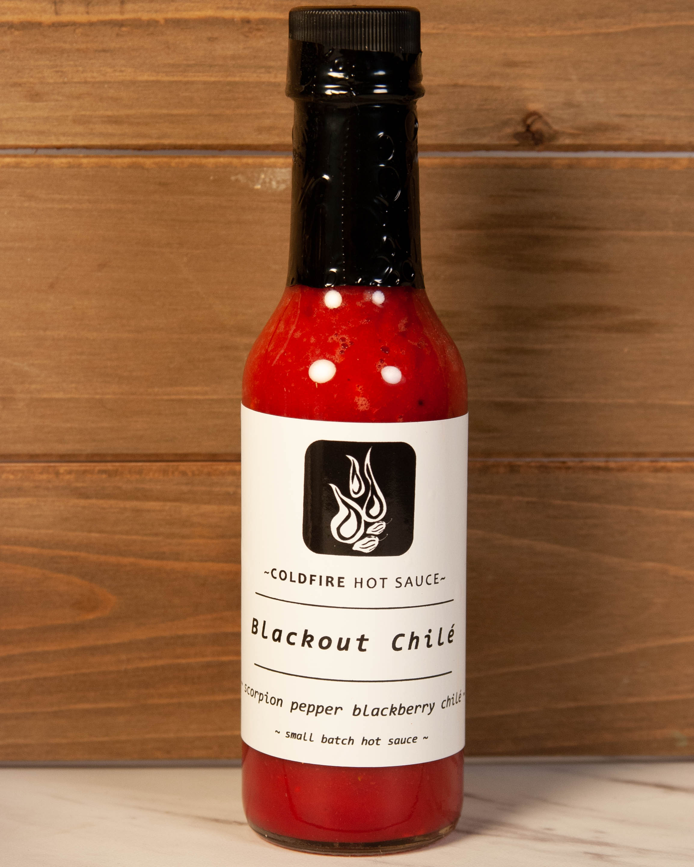 Blackout | Blackberry Scorpion Pepper Hot Sauce | Extreme Heat | Fruity Sweet Heat