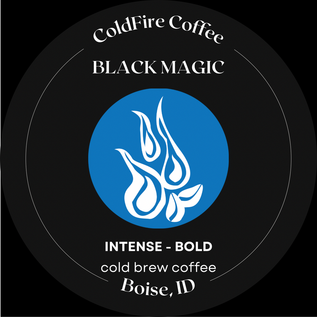 Black Magic | Black Cold Brew Coffee | Smooth & Bold