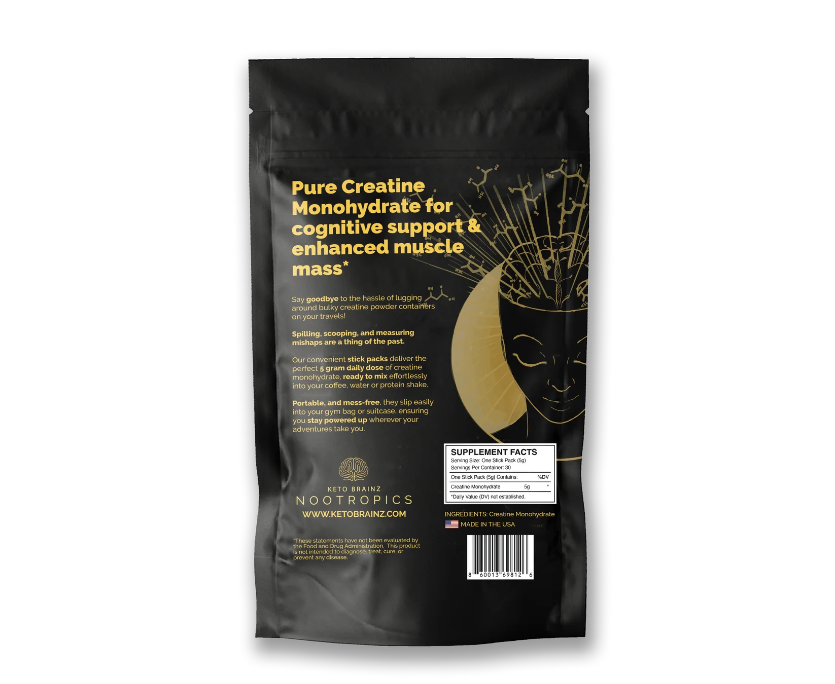 Creatine Travel Packs