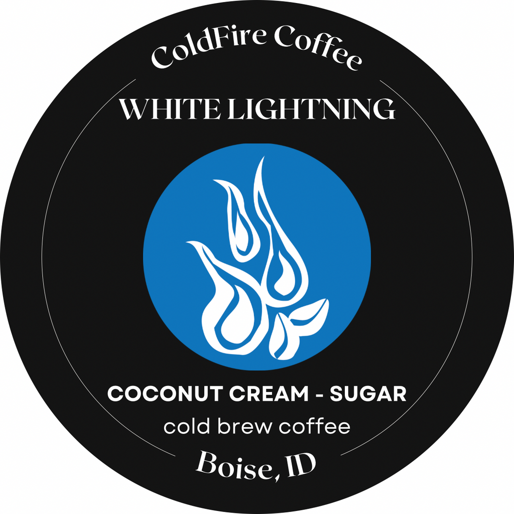 White Lightning | Coconut Cold Brew Coffee | Dairy-Free Creamer Keto Friendly